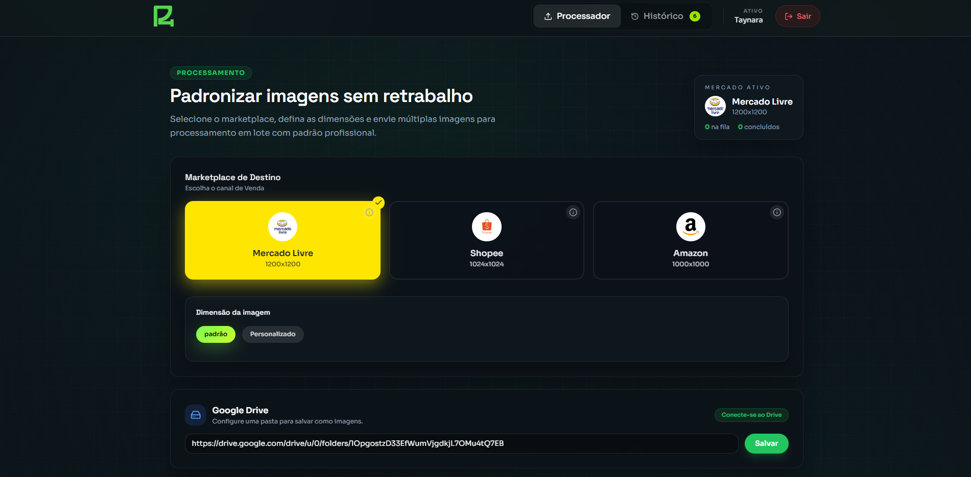 SPI — seleção de marketplace e padrões técnicos