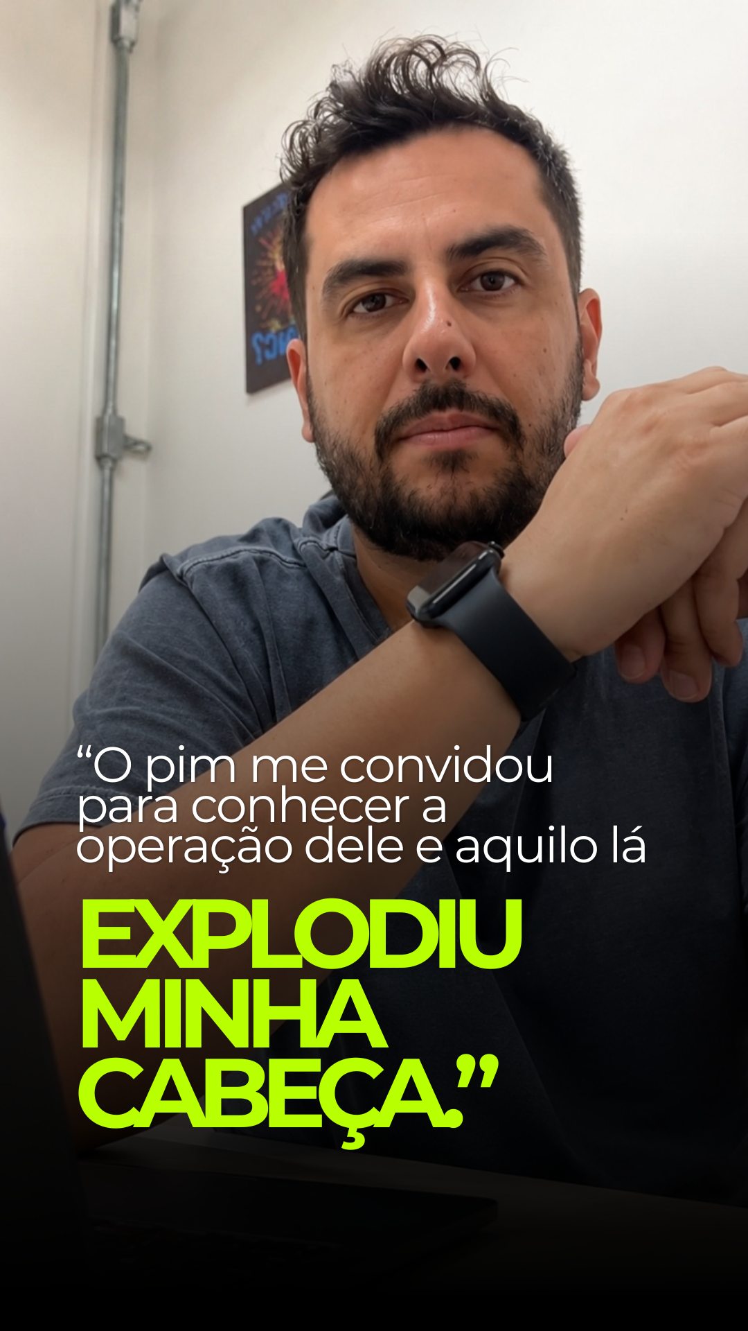 Depoimento de mentorado — visão de operação